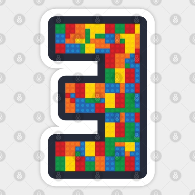 Lego number 3 sale